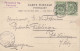 BELGICA TARJETA LA GILEPPE 1924 MAT VERVIERS - Cartas & Documentos