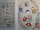 Delcampe - DS2   JAPON  CARNET  Intitulé "Imperial Japanese Postage Stamps (35 ) And 5 Cards ..." Sur Papier De Riz.  1900  ++ - Covers & Documents