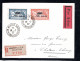 1927 , Poste Aerienne  ,2Fr. Et 5 Fr. Surchargee, Lettre Avion Et Express , Timbres Seule  € 500,- #141 - Brieven En Documenten