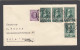 LETTRE DE BRUXELLES 4 ,AVEC COB NOS 198 ET 4 X NO 299, POUR BALE, SUISSE, 1930. - Covers & Documents