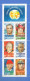 Carnets BC3193, BC3268, BC3348 Personnages Célèbres 1998 à 2000** - Personnages