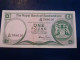 ROYAL BANK OF SCOTLAND 1986 EF/AUNC £1 NOTE D/56 799616 - 1 Pound