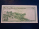 ROYAL BANK OF SCOTLAND 1986 EF/AUNC £1 NOTE D/56 799616 - 1 Pound