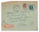 Lettre Recommandée 1929 Écaussinnes Belgique Pour Mons - Brieven En Documenten