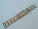 Vintage ! All Stainless Steel Watch Band Bracelet Lug 19/20 Mm (#50) - Montres Gousset