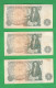 Great Britain 3 X One Pound 1978 1980 Inghilterra Queen Elizabeth - 1 Pound