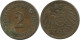 2 PFENNIG 1907 A DEUTSCHLAND Münze GERMANY #AE570.D.A - 2 Pfennig