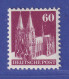 Bizone Bautenserie 1948 Kölner Dom 60 Pfg Mi.-Nr. 93 XB Postfrisch ** - Mint