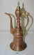 C194 Ancienne Cruche En Cuivre Rouge - étuve Samovar Travail égyptien - Cuivres