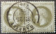 LP3036/408 - FRANCE - NAPOLEON III Lauré (PAIRE) N°50 - CàD De CHAMBERY (SAVOIE) Du 25 MAI 1872 - 1863-1870 Napoléon III Con Laureles