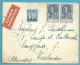 885 (U.P.U.)+925 Op Brief Per EXPRES Stempel BRUXELLES Naar Wiesbaden - Lettres & Documents