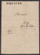 Baden - THIENGEN L1 Alter Brief Mit Interessanten Inhalt 1840   (15849 - Altri & Non Classificati