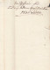 Baden - 1837 Brief LÖRRACH Schw.R2 Mit G.B. Mit Inhalt  (15871 - Other & Unclassified
