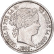 Monnaie, Espagne, Isabel II, 40 Centimos, 1866, Madrid, TTB+, Argent, KM:628.2 - Eerste Muntslagen