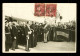 Carte Photo Juillet 1937 Gare De Lisieux Arrivée Du Cardinal Pacelli ( Pape Pie XII ) Au Congres Eucharistique National - Papi