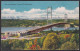 B355 Bridge Postcard, USA, Narrows Bridge, Tacoma, Washington, Carte Postale, Pont - Ponts