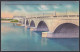 B366 Bridge Postcard, USA, Arlington Memorial Bridge, Washington D. C., Carte Postale, Pont - Bridges