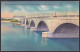 B366 Bridge Postcard, USA, Arlington Memorial Bridge, Washington D. C., Carte Postale, Pont - Ponti