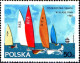 Pologne Poste N** Yv:1440/1447 Championnats Du Monde De Yachting Classe Finn Manque 1446 - Ongebruikt