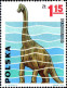 Delcampe - Pologne Poste N** Yv:1423/1432 Animaux Préhistoriques (Petit Def.gomme) Manque 1432 - Unused Stamps