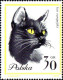 Pologne Poste N** Yv:1332/1341 Chats 1336 Petit Def.gomme - Unused Stamps