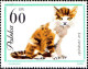Pologne Poste N** Yv:1332/1341 Chats 1336 Petit Def.gomme - Unused Stamps