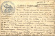 1917  C P Cachet  " 14° REGIMENT TERRITORIAL D' INFANTERIE " - Covers & Documents