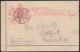 Niederlande Ganzsache Kartenbrief K 5 12 1/2 C. Wilhelmine Rotterdam Stuttgart - Storia Postale