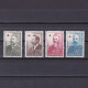 FINLAND 1965, Sc #B138-B141, Red Cross, Portraits, MH - Unused Stamps