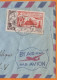 Lettre De SAINT-PIERRE-et-MIQUELON   En POSTE AERIENNE Le 10 8 1954 Avec 15F X 3 Y.T.22  Pour Un Tabac à 35 SAINT-MALO - Storia Postale