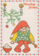 Buon Anno Natale BAMBINO Vintage Cartolina CPSM #PAY261.A - Anno Nuovo
