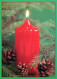 Feliz Año Navidad VELA Vintage Tarjeta Postal CPSM #PAV478.A - Nieuwjaar