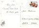 Feliz Año Navidad CONEJO Vintage Tarjeta Postal CPSM #PAV053.A - Anno Nuovo