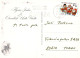 Feliz Año Navidad CONEJO Vintage Tarjeta Postal CPSM #PAV053.A - New Year