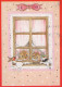 Buon Anno Natale MOUSE Vintage Cartolina CPSM #PAU988.A - Año Nuevo