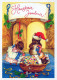 Buon Anno Natale MOUSE Vintage Cartolina CPSM #PAU983.A - New Year