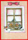 Happy New Year Christmas MOUSE Vintage Postcard CPSM #PAU986.A - New Year