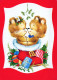 Feliz Año Navidad Vintage Tarjeta Postal CPSM #PAU932.A - New Year