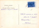 Feliz Año Navidad RATÓN Vintage Tarjeta Postal CPSM #PAU927.A - New Year