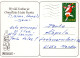 Feliz Año Navidad OSO DE PELUCHE Vintage Tarjeta Postal CPSM #PAU697.A - New Year