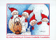 Neujahr Weihnachten TEDDYBÄR Vintage Ansichtskarte Postkarte CPSM #PAU675.A - Año Nuevo