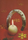 Buon Anno Natale CAVALLOSHOE Vintage Cartolina CPSM #PAT942.A - Año Nuevo
