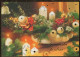 Feliz Año Navidad VELA Vintage Tarjeta Postal CPSM #PAT691.A - Año Nuevo