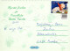 Feliz Año Navidad VELA Vintage Tarjeta Postal CPSM #PAT691.A - Año Nuevo