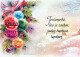 Feliz Año Navidad Vintage Tarjeta Postal CPSM #PAT381.A - Anno Nuovo