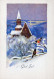 Feliz Año Navidad Vintage Tarjeta Postal CPSM #PBM835.A - Neujahr