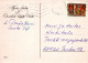 Bonne Année Noël CHEVAL Vintage Carte Postale CPSM #PBM447.A - Neujahr