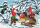 Buon Anno Natale BAMBINO Vintage Cartolina CPSM #PBM231.A - Anno Nuovo