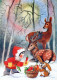 Neujahr Weihnachten HIRSCH Vintage Ansichtskarte Postkarte CPSM #PBB251.A - Nouvel An