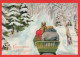 Feliz Año Navidad Vintage Tarjeta Postal CPSM #PBB133.A - New Year